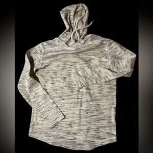 Women's Cream and Gray Hoodie